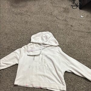 Calvin Klein Kids White Hoodie